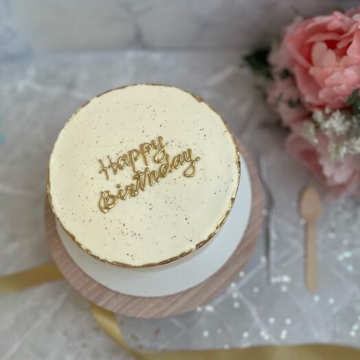 Торт на 1кг happy birthday
