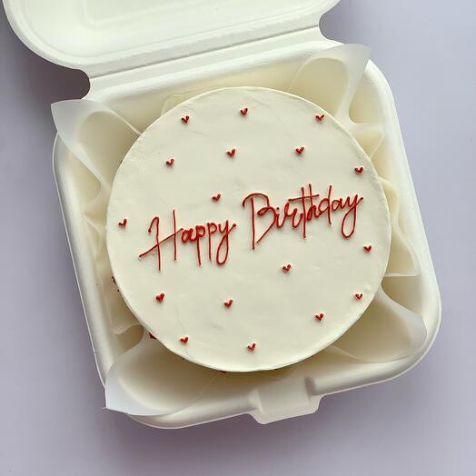 Бенто торт на день рождения happy birthday