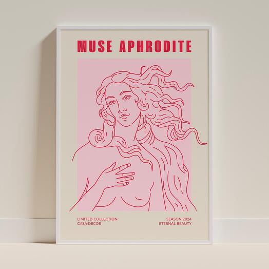 Постер А4 в рамке Muse Aphrodite