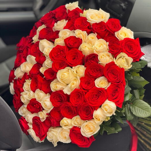 Mixed roses