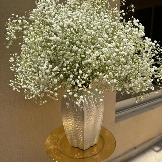 Ceramic vase white