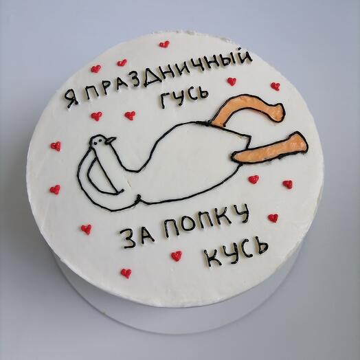Бенто торт Гусь, бенто на День рождения