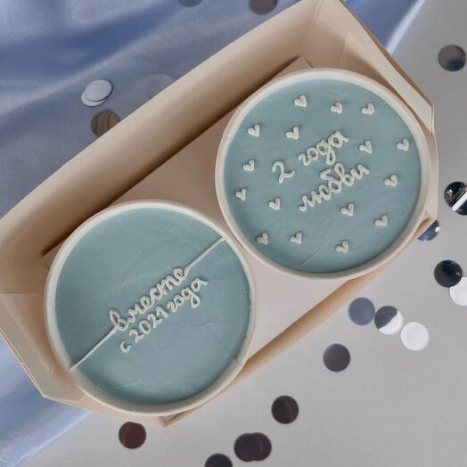 Glass cakes/ cakes to go 2 pcs