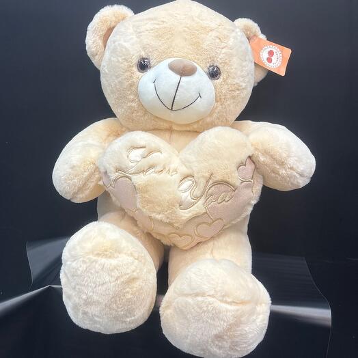 Beige teddy bear
