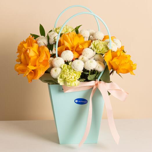 Композиция Цветочный микс