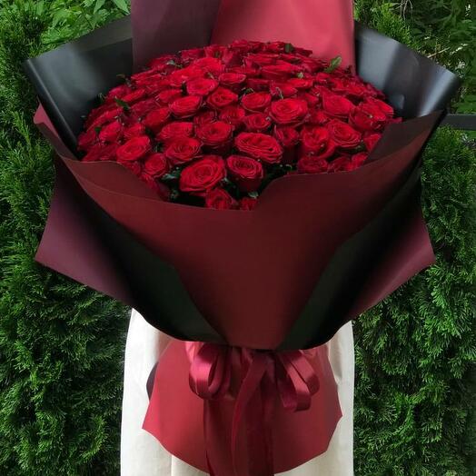 Bouquet of 101 red rose