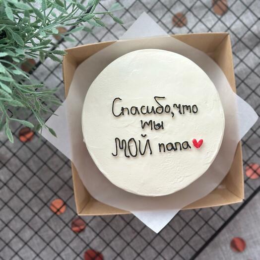 Pastel de Bento para papá
