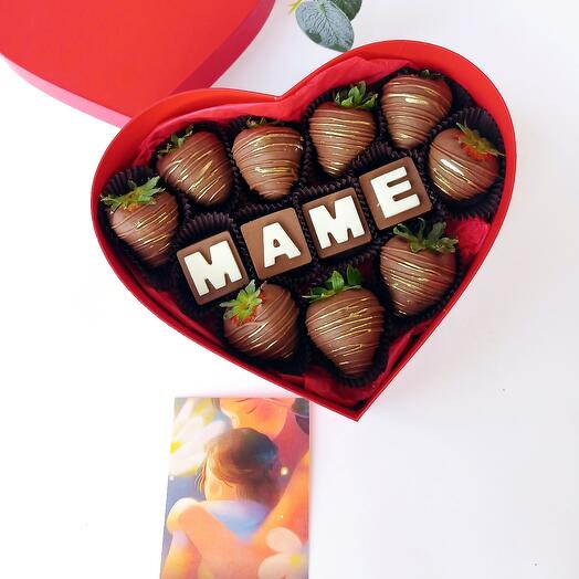 Клубника в шоколаде "Маме"