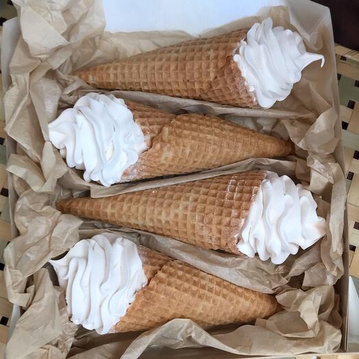 Набор зефира ручной работы "Эскимо"
