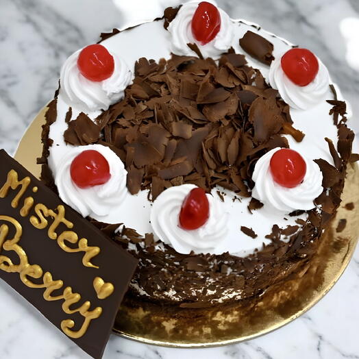 Black Forest Birthday Cake