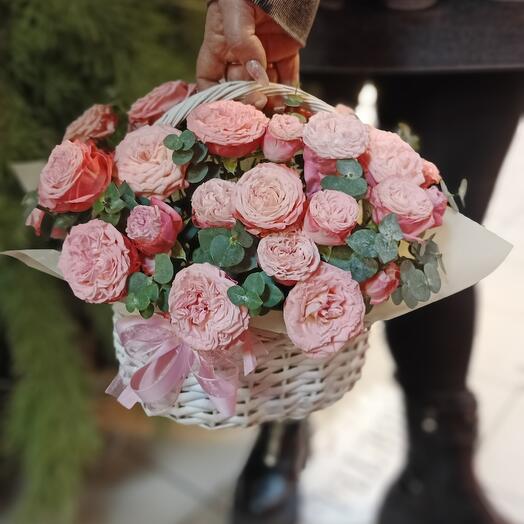 Basket of roses