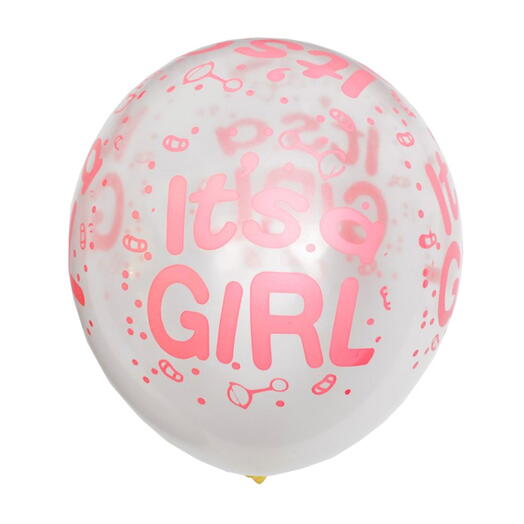 Шар гелий латекс ЭТО ДЕВОЧКА прозрачные ). latex helium ballons clear, ITS A GIRL
