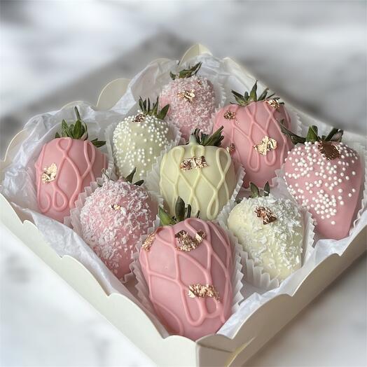 Клубника в шоколаде mini 9 штук