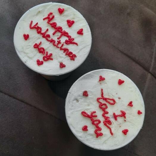 Торт в стакане (cake to go )2 шт