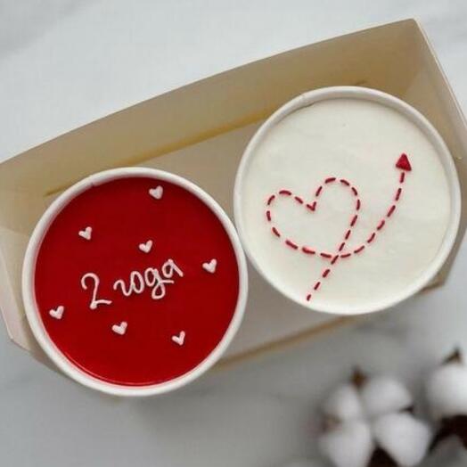 Торт в стакане капкейк cake to go