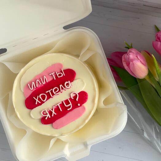 Бенто торт  девушке на день рождения