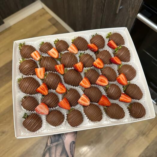 Fresas en chocolate Amore