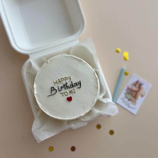 Happy birthday bento cake