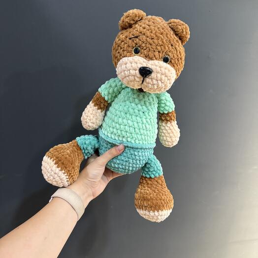 Teddy bear in a suit