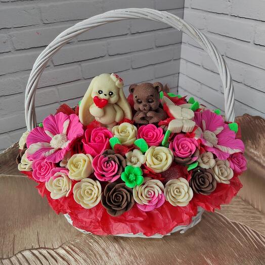Шоколадная корзинка