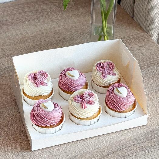 Капкейки с бантиками 🎀