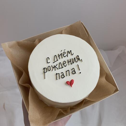 Бенто торт для папы на день рождения
