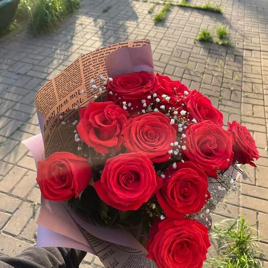 Букет "Алое затмение"