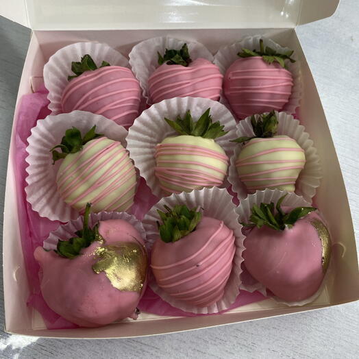 Клубника в шоколаде из 9 шт