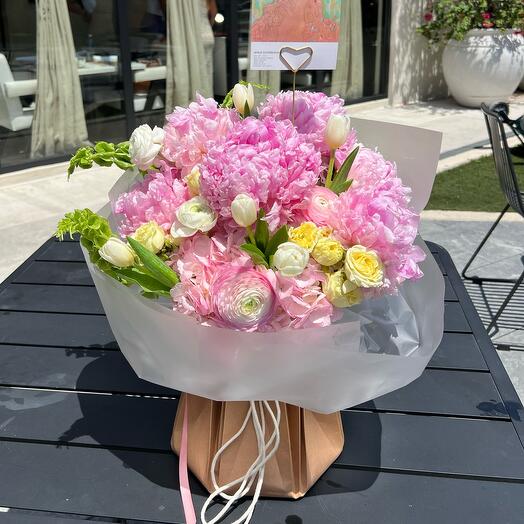 Peony dream available in 3 hours