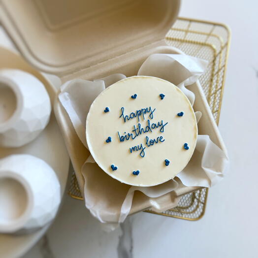 Бенто торт happy birthday my love