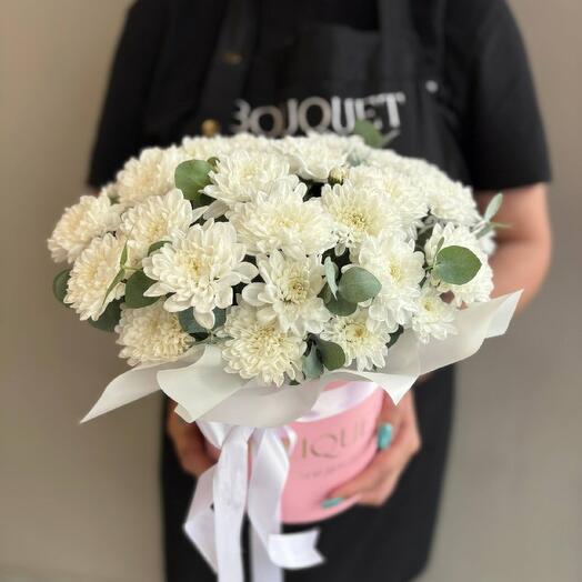 Bouquet 398 (коробочка с хризантемой)