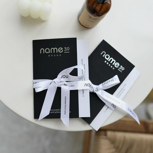 Подарочный сертификат 10 000р от калининградского бренда женской одежды