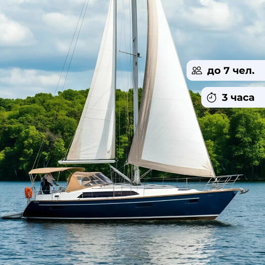 Морской ветер. Прогулка на крейсерской яхте Cobra 33 по р. Бердь
