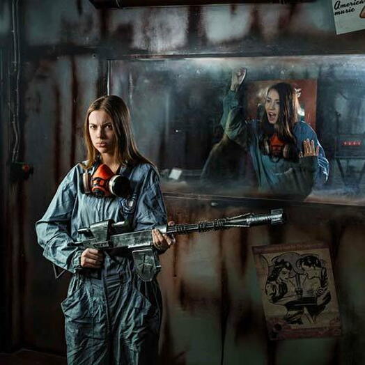 Подарочный сертификат «Квест Убежище 101» (1 час (пн-чт), От 2 до 4 чел.)