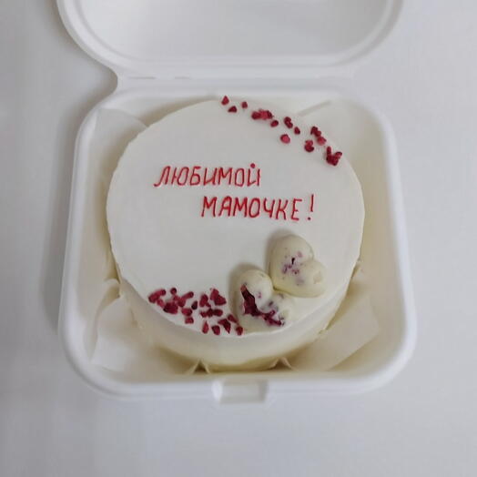 Бенто-торт "Любимой мамочке" в подарок маме