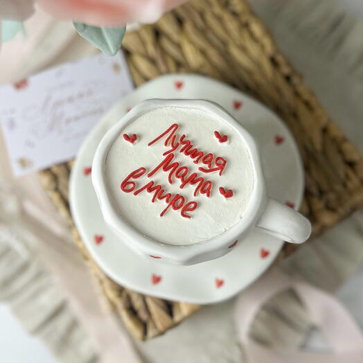 Торт в кружке Маме