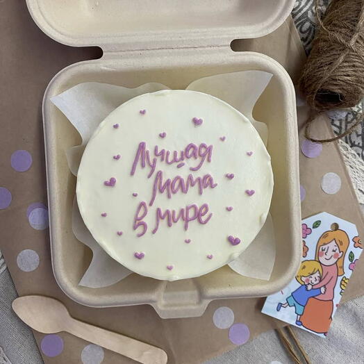 Бенто торт маме
