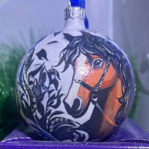 Новогодний шар SWAROVSKI "Сердце севера" (2575)