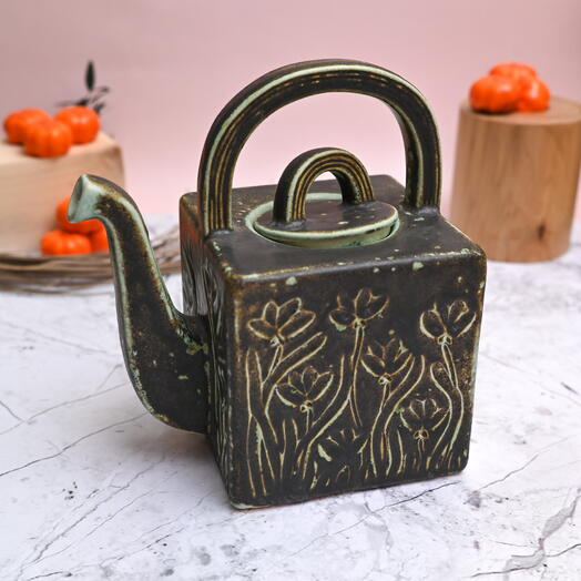 Чайник Медный круг. Керамика