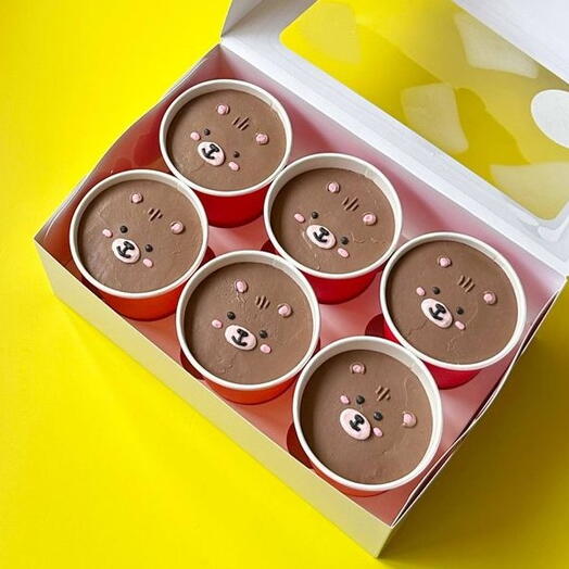 Торт в стакане | cake to go | ТРАЙФЛЫ | с медведями, сыну, дочке, ребёнку, детский торт