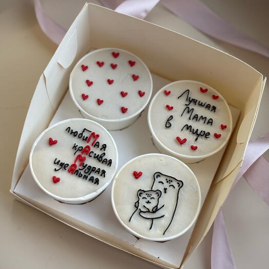 Cake to go/ 4 шт/ маме/ ПП