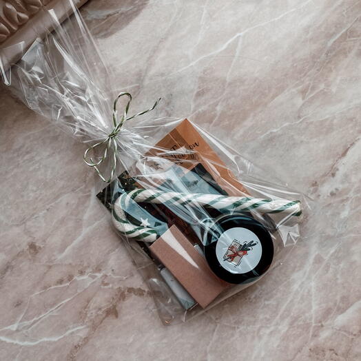 «Новогодняя свеча-подарок»