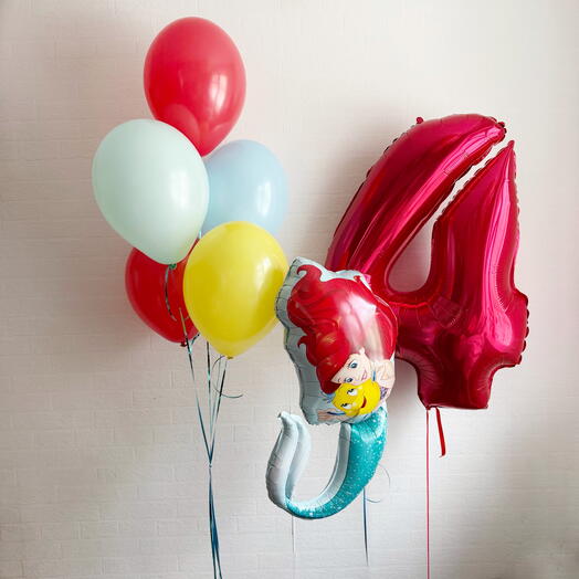 Воздушные шары *Русалочка*