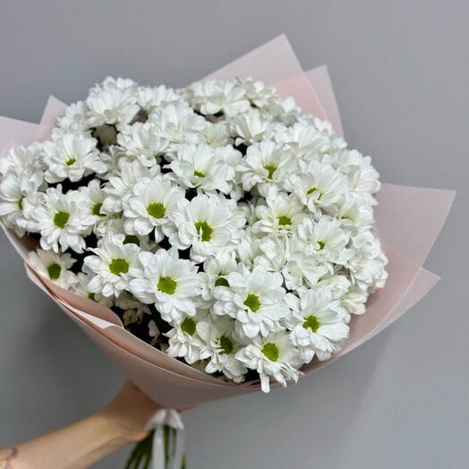 Монобукет из хризантем Чик