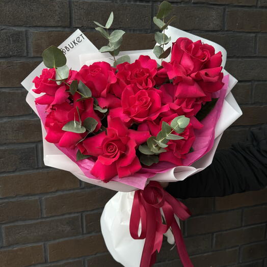 Букет французских роз Red Rose