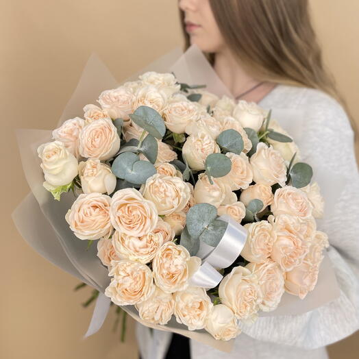 Ажурные кустовые розы 15