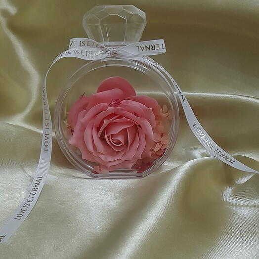 Бутон розы 1 шт. на основе мыльной пены. Авторский подарок