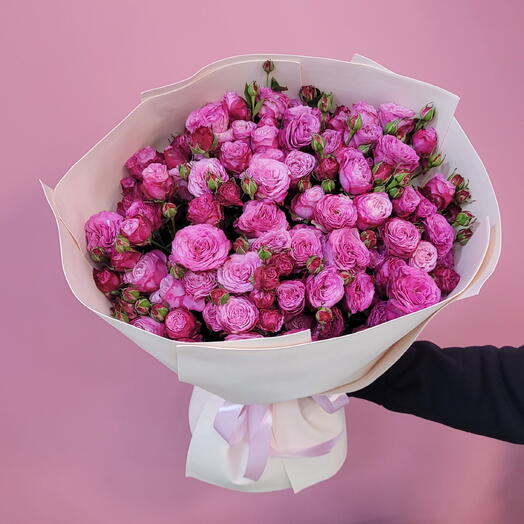 25 кустовых роз