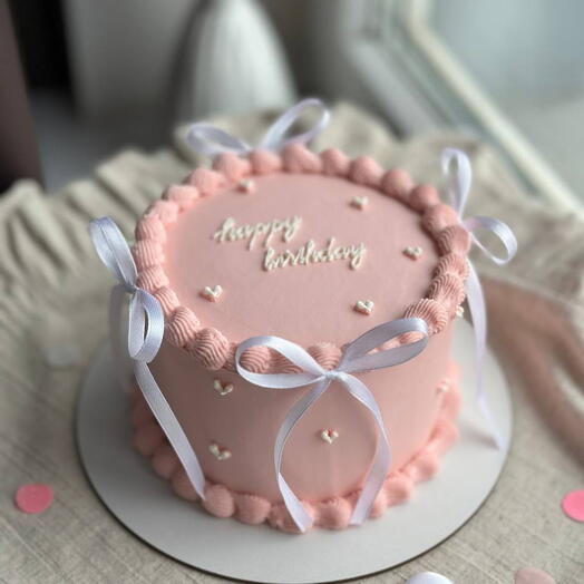 Торт в стиле ламбет happy birthday 1 кг