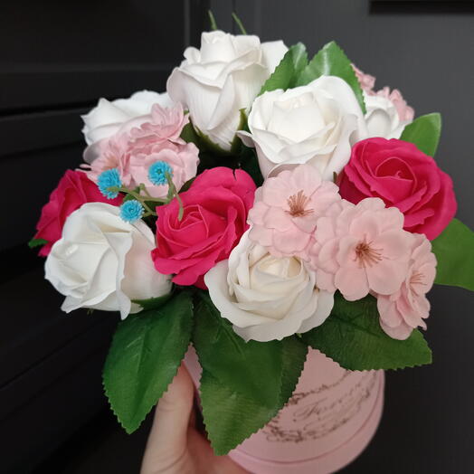 Букет из мыла